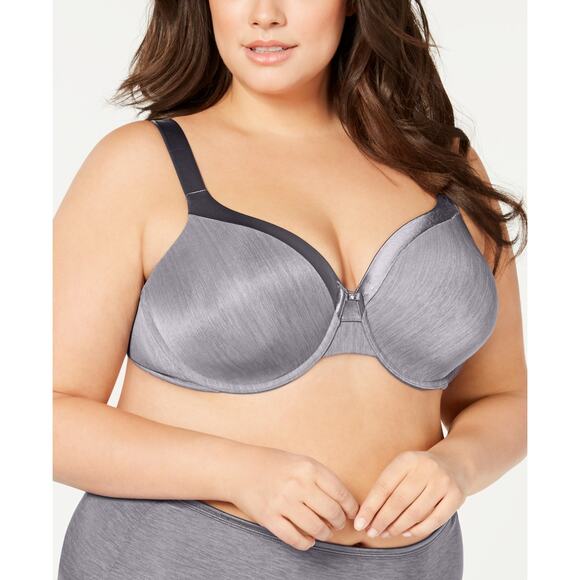 Vanity Fair Size 42C Steel Illumination Full Figure Underwire Contour Bra H15-17 - Picture 1 of 7